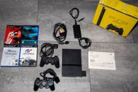Console PlayStation 2 SCPH-77004, PS2 IMBALLO ORIGINALE con 4 giochi e 2 controller