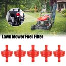 5pcs 1/4" Lawn Mower Fuel Filter Replacement Parts Inline Fuel Filter  Garden