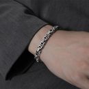 Fashion Men Adjustable Bicolor Bracelet Hiphop Bracelets For Jewelry Accessories