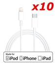Paquete de 10 cables de carga USB-C con certificación IFM para Apple iPhone 12 13 14 Pro Max