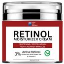 3% Active Retinol Face Moisturizer Whitening Cream with Vitamin E 50ml