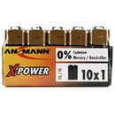 Ansmann X-Power Alkaline 9V Battery (10-pack)