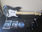 Guitarra Rock Band 2 3 4 PS5 PS4 PS3 Rockband con Dongle Paquete Playstation Juego