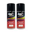 APAR Spray paint Primer Surfacer Grey -225 ml (Pack of 2-Pcs), For Car, Bike, Scooty, Cycle, Wood, Plastics and Metal Items, Furnitures and industrial parts