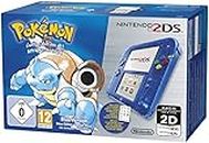 Console Nintendo 2DS - transparente bleue + Pokémon bleu pré-installé