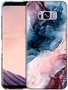 Glisten - Samsung Galaxy S8 Case, Samsung S8 Case - Abstract Marble Design Printed Cute Plastic Hard Snap on Protective Designer Back Phone Case/Cover for Samsung Galaxy S8. [5.8"]