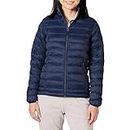 Amazon Essentials Women's Lightweight Water-Resistant Packable Puffer Jacket, Navy, XX-Large