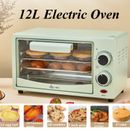 12L Mini Electric Oven Roast Grill Toaster Cake Bread BakingMachine Pastry Maker