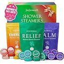 Shower Steamers Aromatherapy - 18 Pack Shower Bombs Birthday Gifts for Women, Gifts for Mom, Organic with Eucalyptus Mint Lavender Watermelon Grapefruit Essential Oils Stress Relief Mothers Day Gifts
