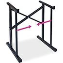 Liquid Stands Portable Audio Mixer Stand - Angled Foldable & Adjustable Studio Music Mixer Synth Stand - MPC Stand For Drum Machines, DJ Turntables, Audio Rack Music Equipment & More