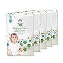 Amazon Brand - Mama Bear Eco Nappy Pants, Size 6 (16+ kg), 90 Count (5 Packs of 18), White