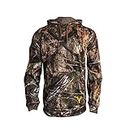 HOT SHOT Men’s Camo Performance Fleece Hoodie – MO Country DNA Hoodie Hunting Pullover, Large