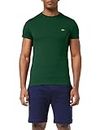 Lacoste Herren T-Shirt Th6709 , Grün (Vert) , X-Large (Herstellergröße: 6)