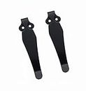 2 pcs Deep Carry Pocket Clips Replacement for Spyder C10 C11 C81, EDC Pocket Knife Clip for Knife Maker and DIY Folding Knives Clips,Kydex Waist Clips