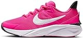 Nike Zapatillas Deportivas Infantiles Star Runner 4 DX7615 601 Rosa, Correr Unisex Adulto, Fierce Pink/White-Black-Playful Pin, 38.5 EU