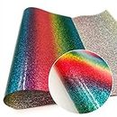 ELECTROPRIME Faux Leather Bag Jewelry Clothing Hat Shoe Sofa Making Rainbow Glitter
