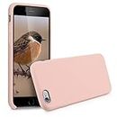 kwmobile Custodia Compatibile con Apple iPhone 6 / 6S Cover - Back Case per Smartphone in Silicone TPU - Protezione Gommata - rosa antico