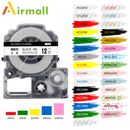Compatible For Epson labelworks LW400 LW300 label Tape SS12KW 6/9/12/18/24mm* 8m