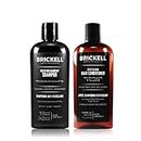 Brickell Men's Daily Relieving Hair Care Routine, Ensemble shampoing et après-shampooing pour hommes, naturel et biologique