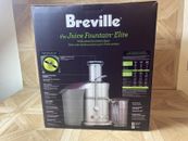 Breville Juice Fountain Plus Juicer Brushed Stainless Steel JE98XL