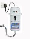 RUCHI WORLD Instant Hot Water Portable Geyser Is Compact||Light Weight ||Shock Proof||Rust Proof||Can Be Used In Bathroom||Kitchen||Beauty Parlor||Hand-wash||Factory||Hospitals||Health Club etc.,