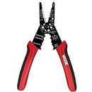 WGGE WG-015 Professional 8-inch Wire Stripper/Wire Crimping Tool, Wire Cutter, Wire Crimper, Cable Stripper, Wiring Tools and Multi-Function Hand Tool(ONLY Sold by W&G Global Electronics INC)