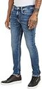 Calvin Klein Jeans Jeans Uomo Skinny Elasticizzati, Blu (Denim Dark), 33W/32L