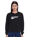 Nike' Men's Solid Regular T-Shirt (CU6476-010_Black/Metallic Silver 2XL)