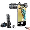 APEXEL High Power 28x HD Phone Telephoto Lens with Remote Shutter Works with iPhone X/XR Samsung Pixel Android Any Smartphones