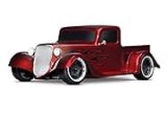 Traxxas 4Tec 3.0 Factory Five 35 Hotrod Truck Rosso RTR 1/9 AWD Touring Car Brushed XL-5 Senza Batteria/Carica 93034-4-RED
