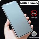 Cover completa privacy opaca protezione schermo vetro iPhone X XS XR 11 12 13 14 PRO