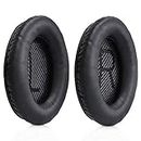Ear Pads Replacement for Bose Quiet Comfort QC35 / 35ii QC25 QC15 QC2 Ae2 Ae2i Ae2w SoundTrue AEII SoundLink AEII Headphone by MMOBIEL - Isolation Memory Foam Cushions - Earpads Replacement - Black