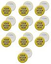 Savri Personalized Round Shape Button Badge | Any Photo or Design | Dot Badges for Wedding, Marriage, Birthday, Baby Shower, Party Celebration | Ideal for Groom, Bride, Relatives, Kids | Size: 58 mm | Pack of 1