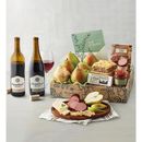 Classsic Sympathy Gift Box With Wine - 2 Bottles, Family Item Food Gourmet Assorted Foods, Gifts by Harry & David
