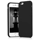 kwmobile Case Compatible with Apple iPhone 6 / 6S Case - TPU Silicone Phone Cover with Soft Finish - Black