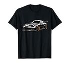 Porsch GT 3 RS Voiture de sport Coupé 911 Gris T-Shirt