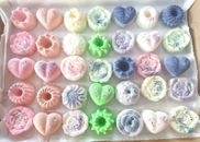 24 Wax Melts In a Gift Box, Highly Scented Melts, 100+ Scents, Vegan 100-140g