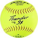Dudley12" USASB Thunder Hycon Slowpitch Synthetic Softball - 12 Pack