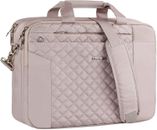 Laptop Bag for Women, Laptop Case 17 Inch Expandable Laptop Briefcase Bag, TSA F