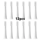 12PCS Replacement Brush Heads For Xiaomi Mijia T100 Sonic Electric Toothbrush Head Soft Bristle