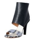 Maison Margiela 22 Women's Python Leather High Heel  Sandals Shoes Sz 6 9 10