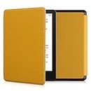 kwmobile Custodia eReader Compatibile con Amazon Kindle Paperwhite 11. Generation 2021 Cover - eBook Reader Flip Case - Cover eReader Simil Pelle - Giallo