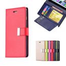 For iPhone 8 Plus 6s 7 SE 2020 2022 Leather Wallet Case Card Shockproof Cover