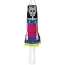 In the Breeze 5063 La Catrina 40 Inch Breeze Buddy Windsock - Hanging Day of The Dead Decoration - Outdoor Holiday Décor