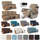 Recliner Chair Covers 1 2 3 Seater Non Slip Couch Cover Sofa Armchair Slipcovers