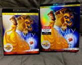 Beauty and the Beast Walt Disney 4K Ultra HD + Blu-Ray + Digital New With Slip