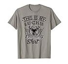This Is My Lucky Hunting Shirt Funny Hunting Apparel Gift T-Shirt