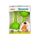 Halilit MPB369 Maracas. Brightly Coloured Rattle Shaker Traditional Musical Instruments with Textured Grip for Infants and Toddlers. 2+ (colours vary)