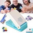 DIY Jigsaw Punch for Crafting - Perfect for Precise Cuts and Creative Projects, Paper Hole Punches, DIY Handmade Crafts Tools for Kids&Adults, Craft Hole Punch for Scrapbooking&Craft Projects
