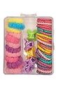 Dwell 40 Pcs Hair Accessories Set, Hairband, Bow Hair Clips, Rubber Band Hair Ties for Kids Baby Toddlers (Multicolor) (Clasp 4)
